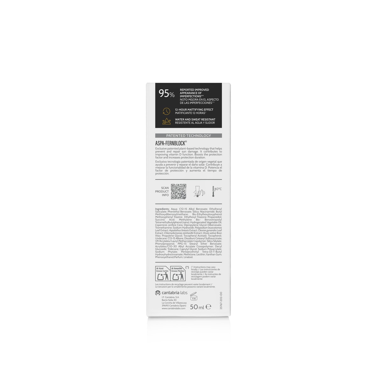 Creme 360º Acnimat Fluido SPF50+ 3