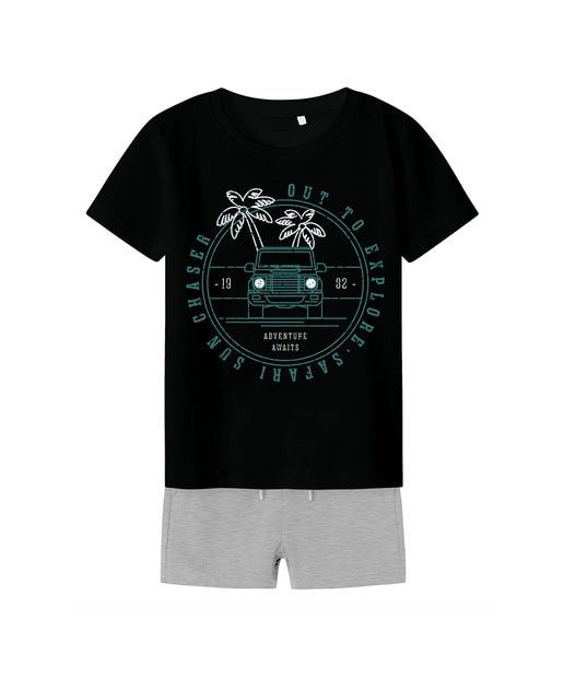 Imagen 0 de Set de niño con camiseta y short