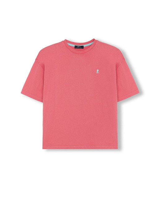 Imagem 0 de T-shirt Oversize Lisa com Manga Curta