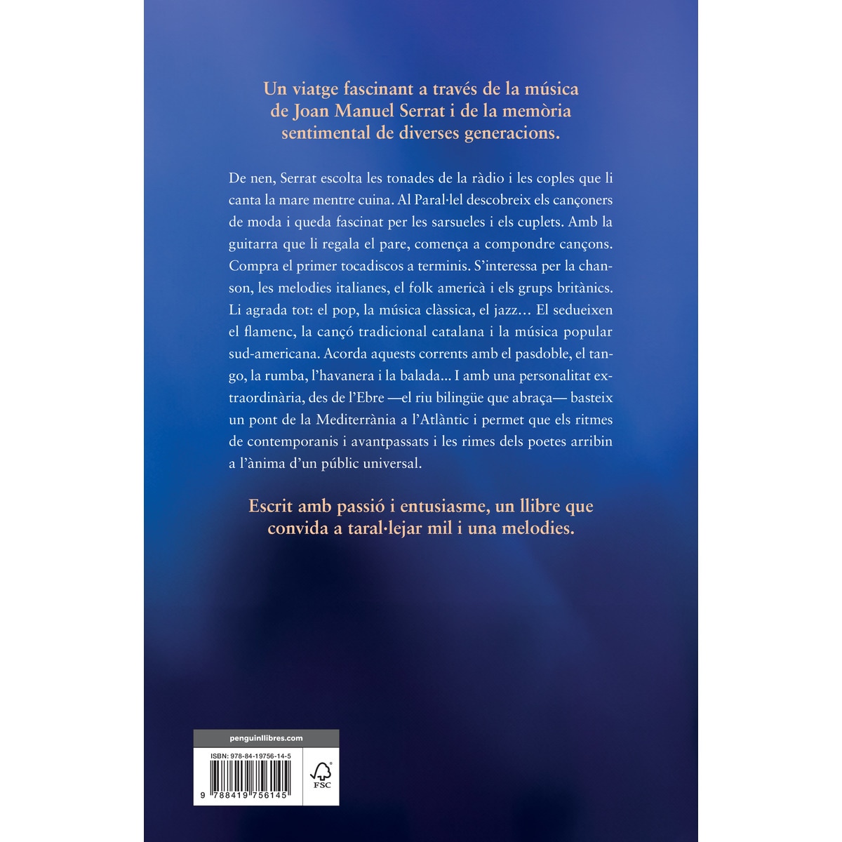 Serrat: La música d'una vida (Capa mole) 2