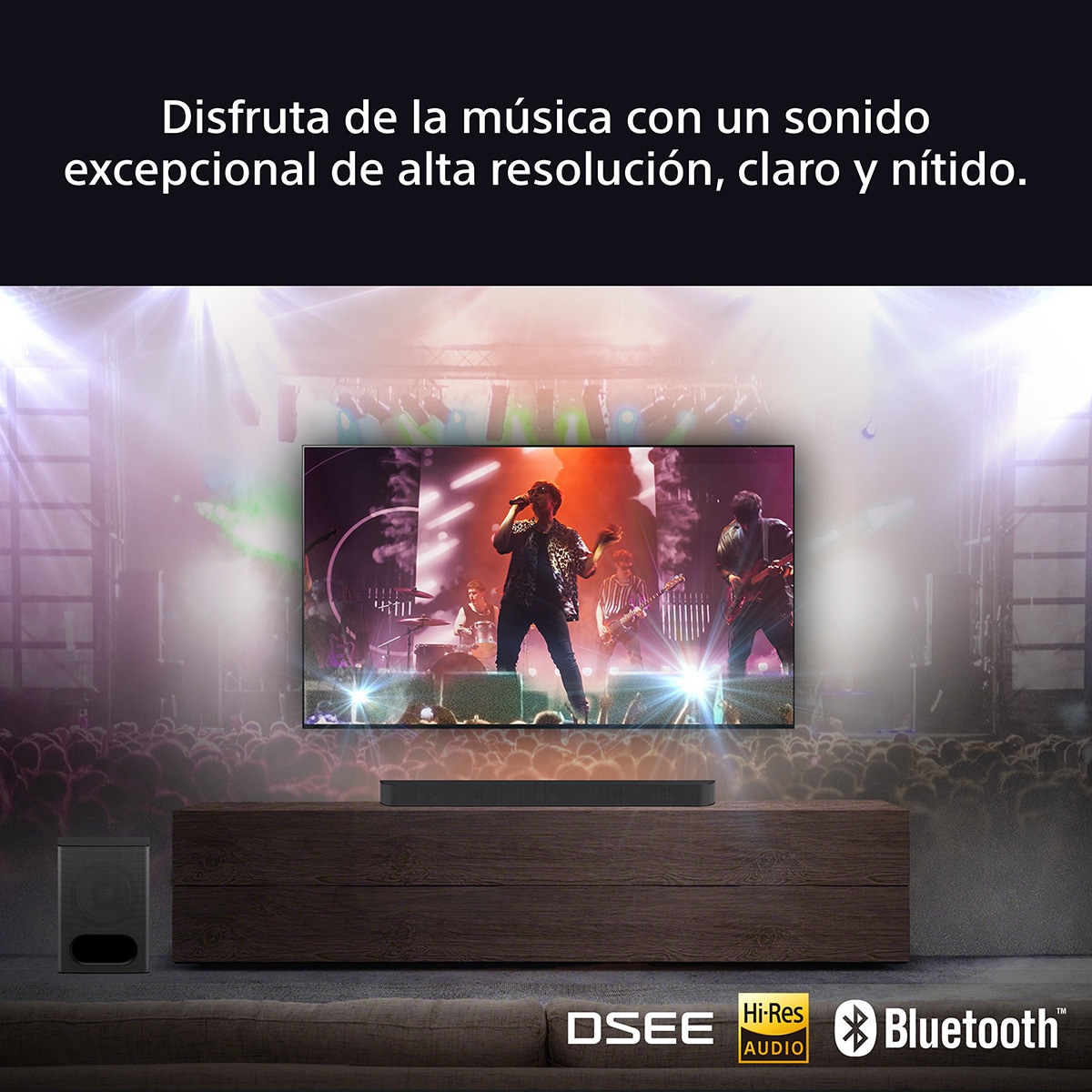 Sistema Cine en casa Sony BRAVIA Theatre SYSTEM 6, 1000W con barra de sonido 5.1, 2 altavoces traseros y un potente subwoofer, Dolby Atmos y DTS:X Negro-8