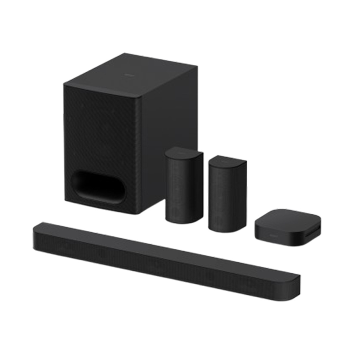 Sistema Cine en casa Sony BRAVIA Theatre SYSTEM 6, 1000W con barra de sonido 5.1, 2 altavoces traseros y un potente subwoofer, Dolby Atmos y DTS:X Negro-1