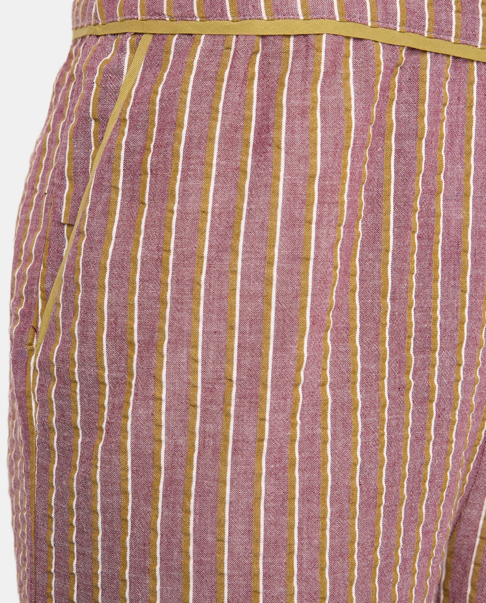 Peto de mujer oversize cuello pico 290 Burdeos-5