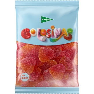 corazones de goma sabor melocotón sin gluten bolsa 200 g - El Corte Ingles