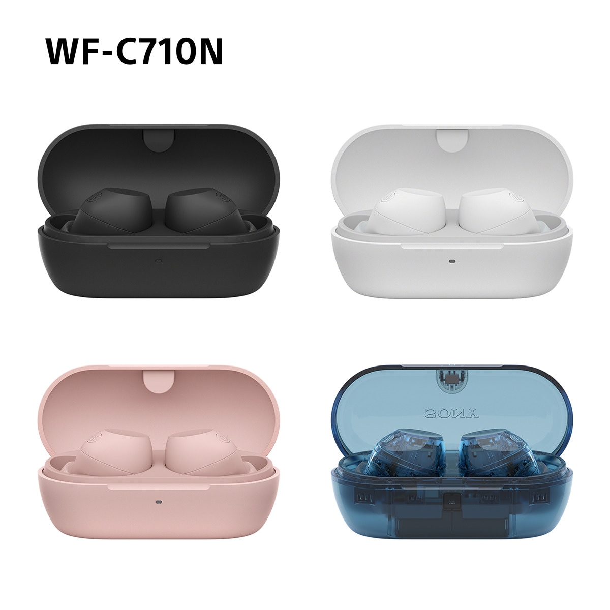 Sony WF-C710N Auriculares Inalámbricos, Cancelación de ruido, táctiles, Multipunto, IPX4, 40h. de batería, iOS, Android y PC Negro-13