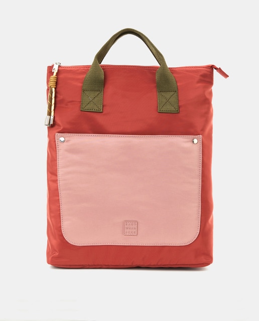 Imagen 0 de Mochila nylon lisa de mujer