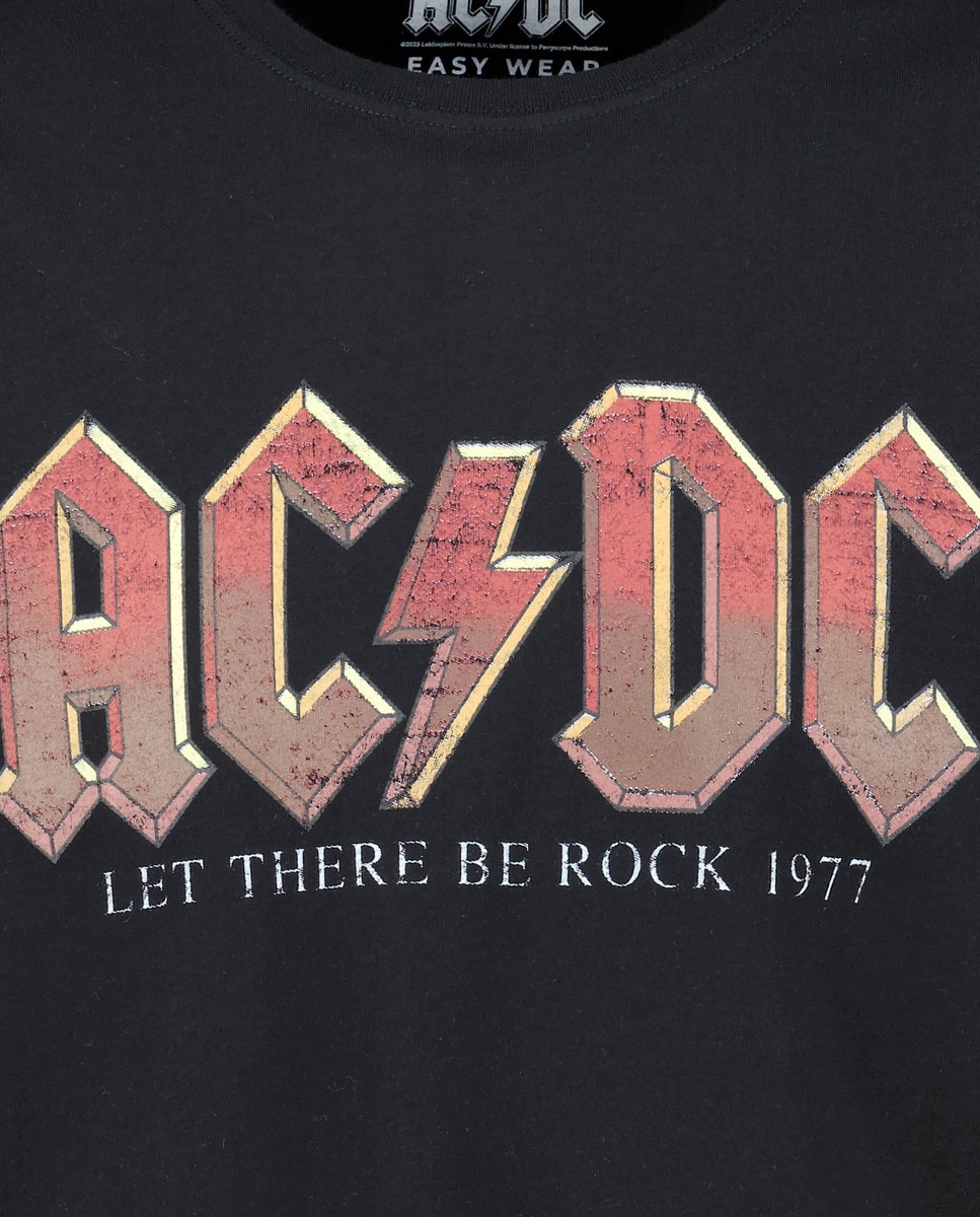 T-shirt ACDC 830 Antracite-5