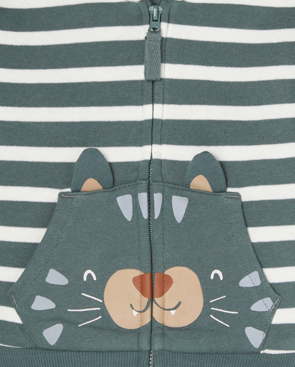 Conjunto de 3 Peças de Bebé com Estampado 3D Sabão-3