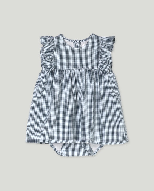 Imagen 0 de Vestido sin mangas vichy de bebés