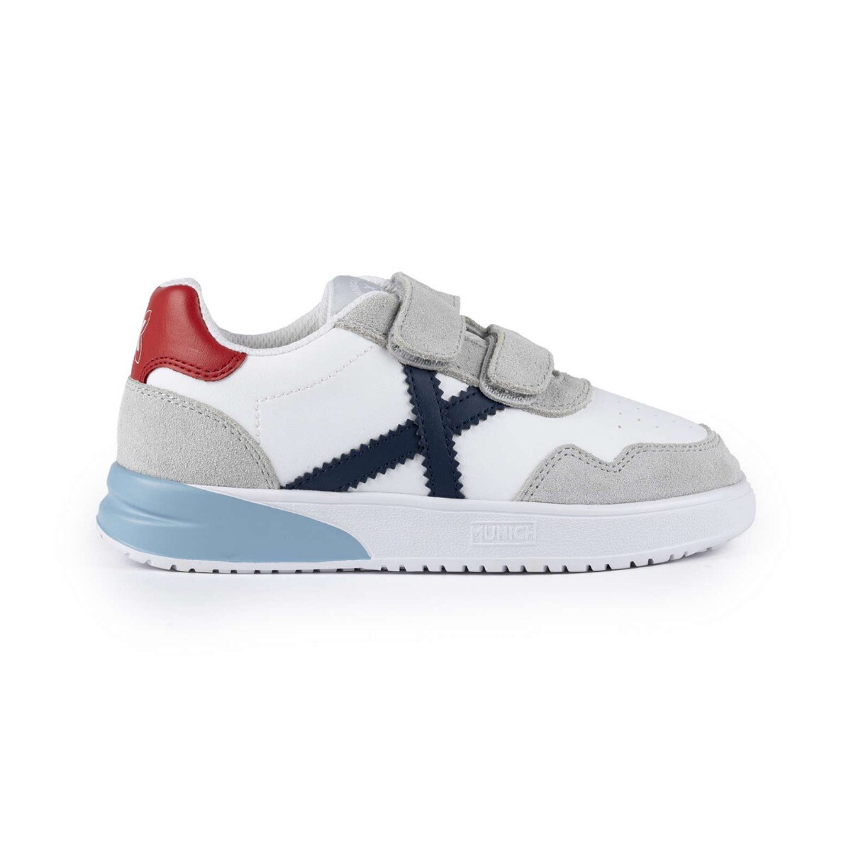Zapatillas Munich Mini Goal VCO Para Niños - Cómodas Y Con Velcro