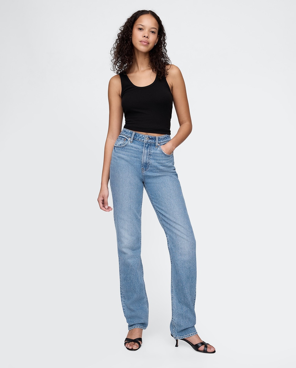 Jeans straight Azul-claro-1