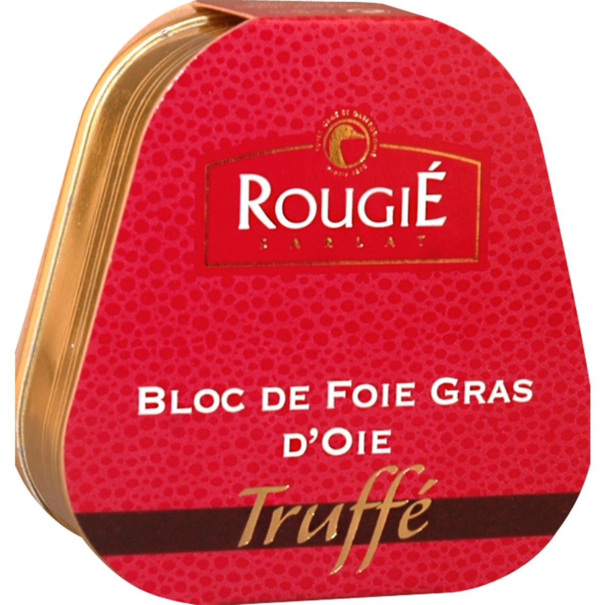 Bloco Foie Gras de Ganso Trufado embalagem 75 g