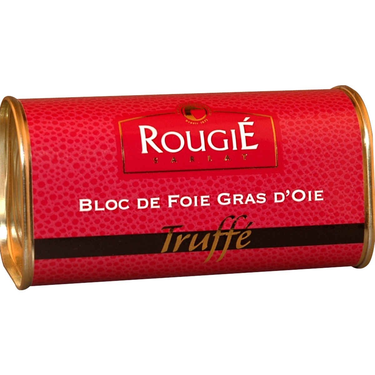 Bloco Foie Gras de Ganso Trufado embalagem 210 g