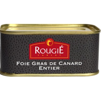 Foie Gras de Pato Inteiro lata 200 g - Rougié