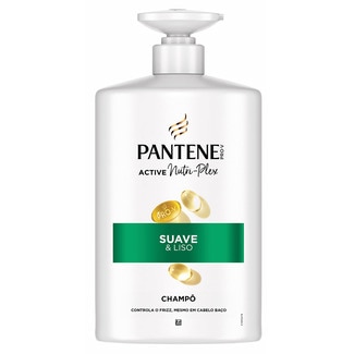 Champô Pro-V Active Nutri-Plex Suave e Liso embalagem 800 ml - Pantene