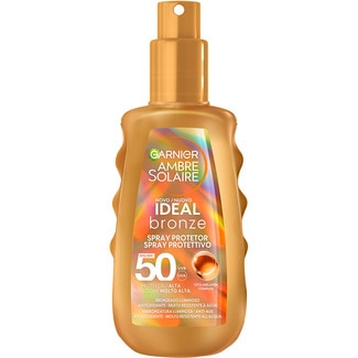 Spray Protector Ideal Bronze SPF50 embalagem 150 ml - Ambre Solaire