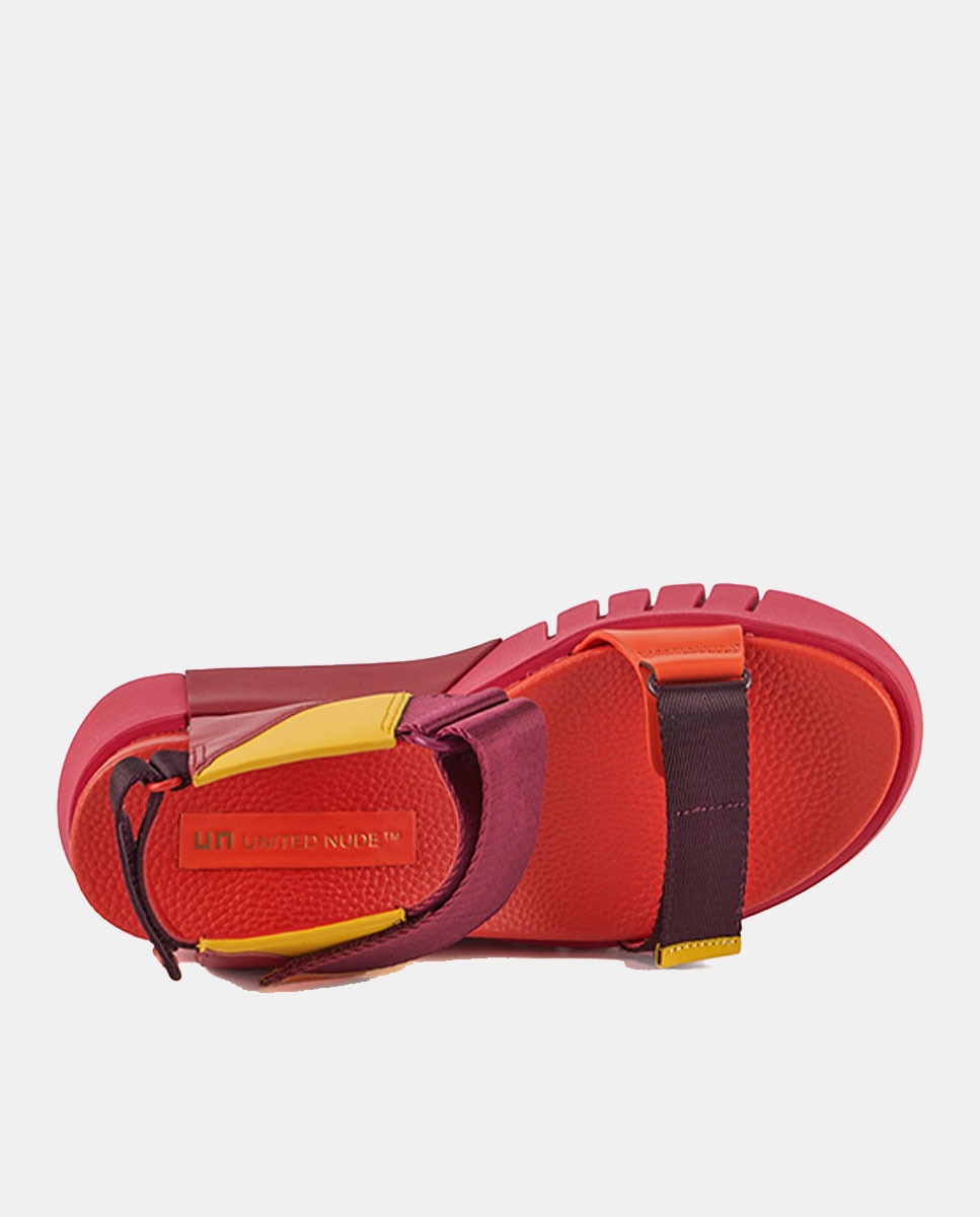 Sandálias Desportivas Vermelho-3