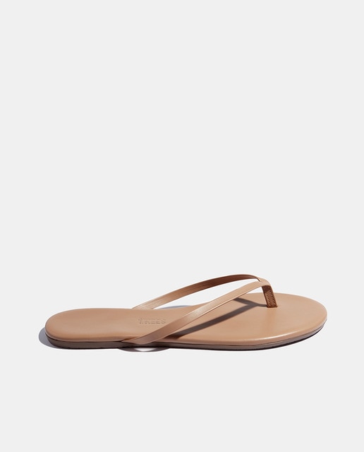 Imagen 0 de Sandalias de mujer en piel planas