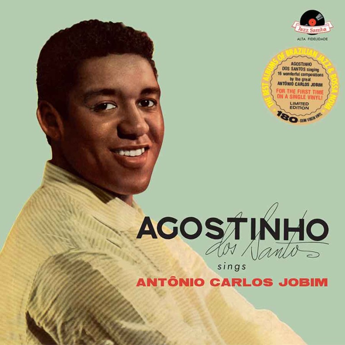 Imagen 0 de Agostinho dos Santos Sings Antonio Carlos Jobim (LP-Vinilo)