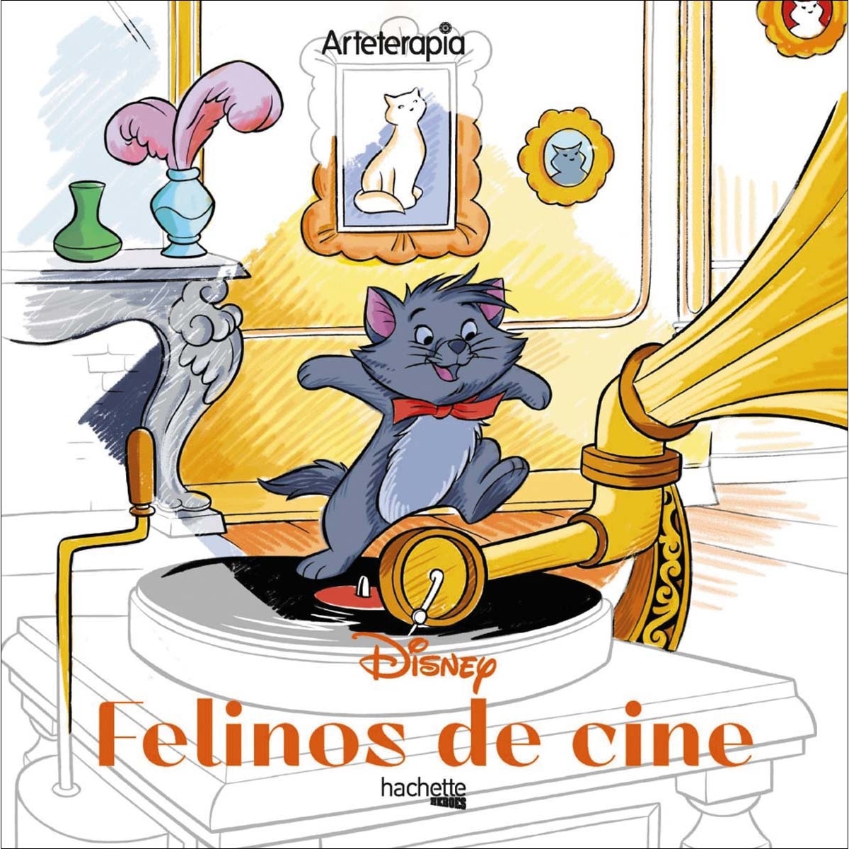 Arteterapia. Los cuadrados de Disney. Felinos de cine (Capa mole) 1