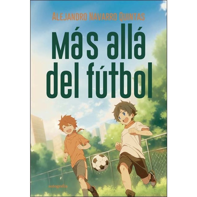 Más allá del fútbol (Capa mole com abas) 1