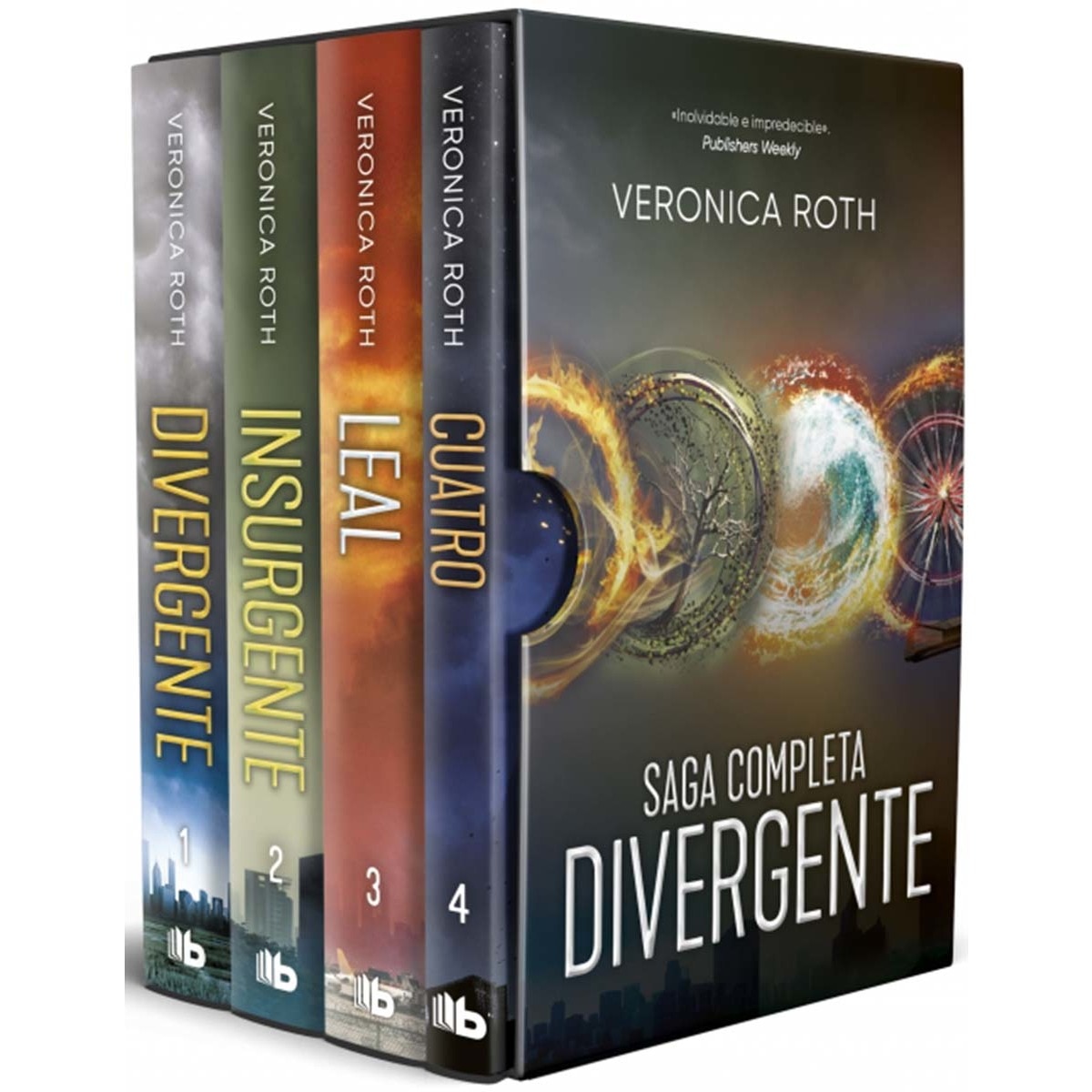 Divergente - Divergente (estuche con: Divergente | Insurgente | Leal | Cuatro) (Capa mole) 1
