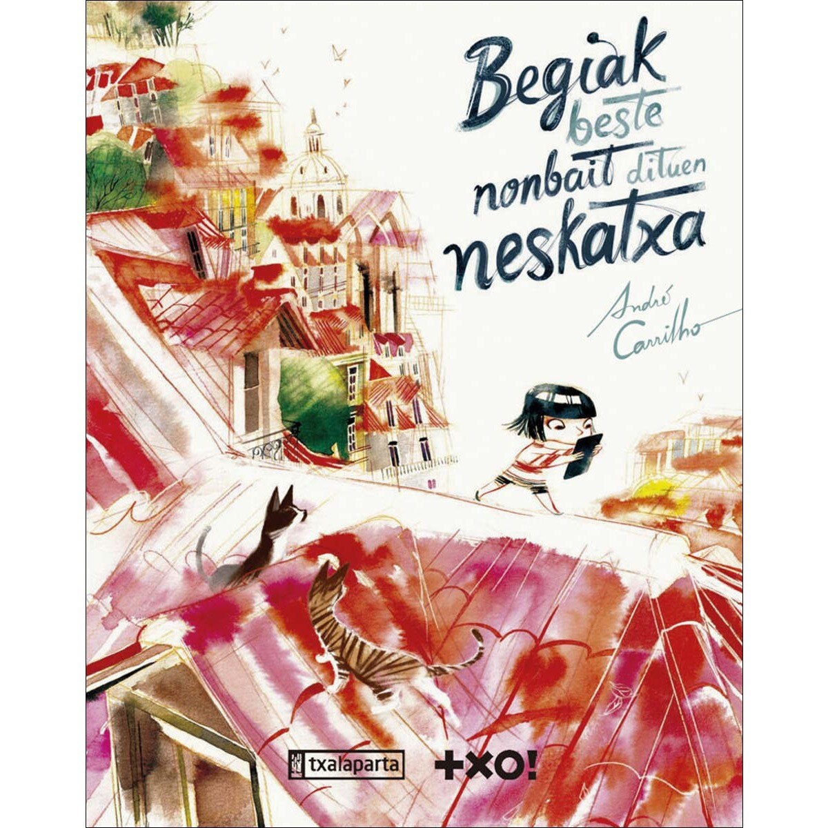 Begiak beste nonbait dituen neskatxa (Capa mole com abas) 1