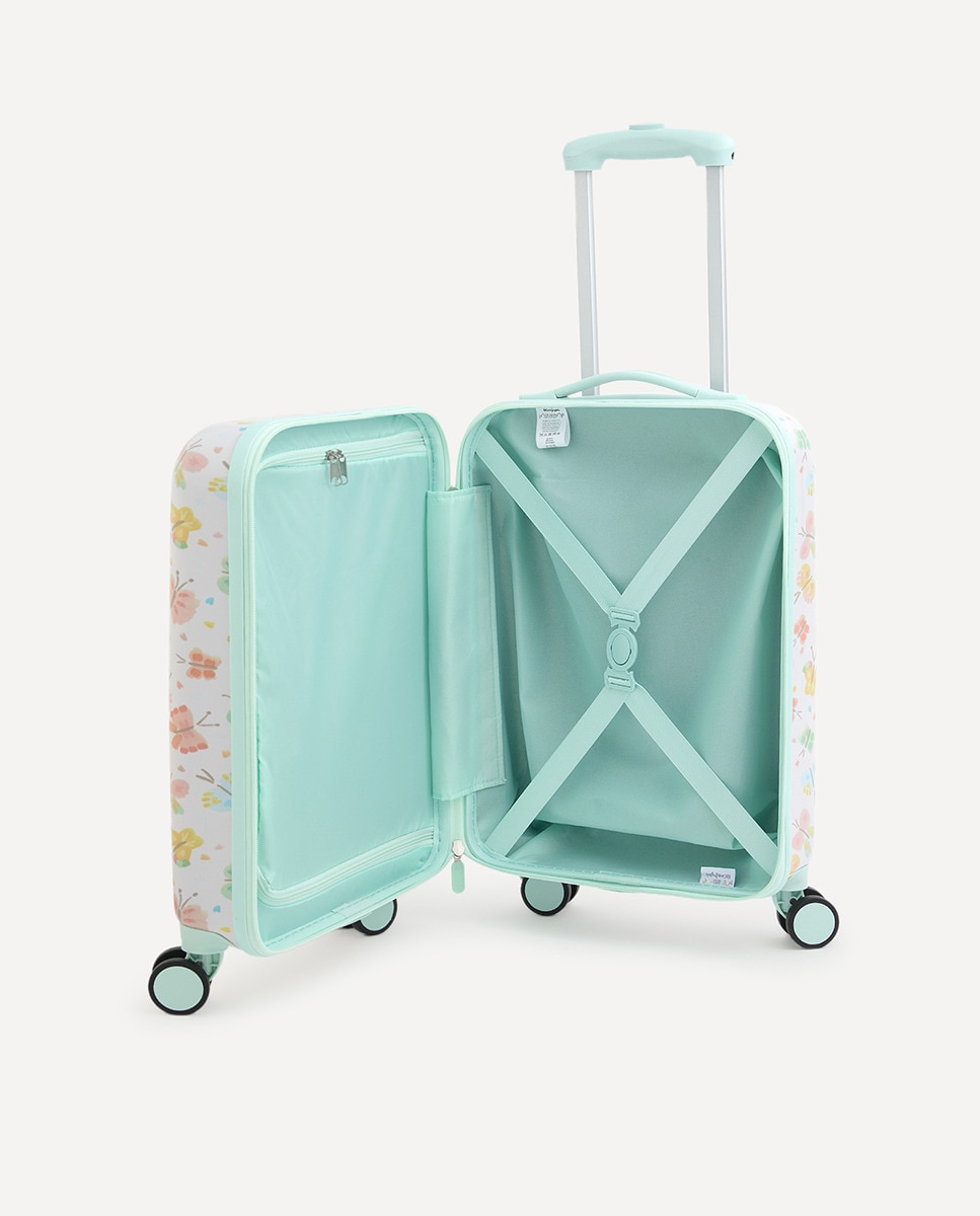 Maleta rígida Mariposas Mini Home - El Corte Inglés - Rosa Rosa-2
