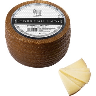 queso viejo de oveja elaborado con leche cruda peso aproximado pieza 3 kg - Torremilano