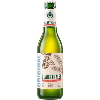 cerveza rubia sin alcohol botella 33 cl - Clausthaler