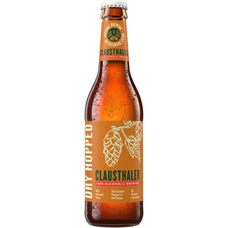 Dry Hopped cerveza alemana rubia sin alcohol sin filtrar con lúpulo seco botella 33 cl - Clausthaler