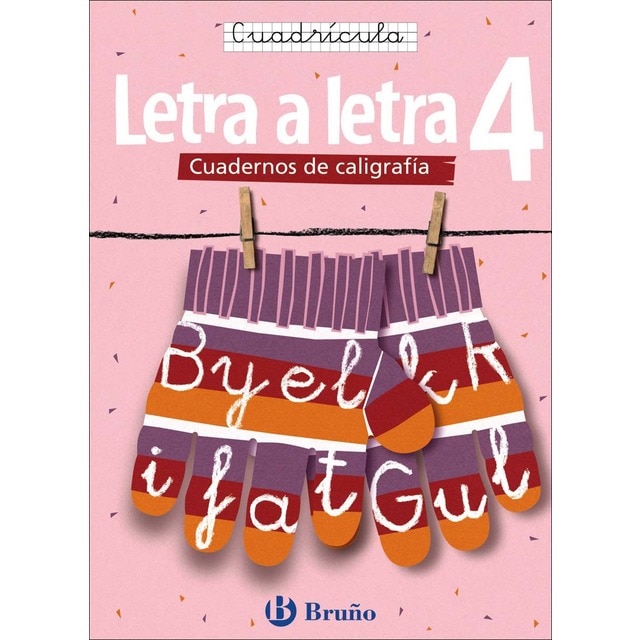 Imagen 0 de Caligrafía Letra a letra Cuadrícula 4