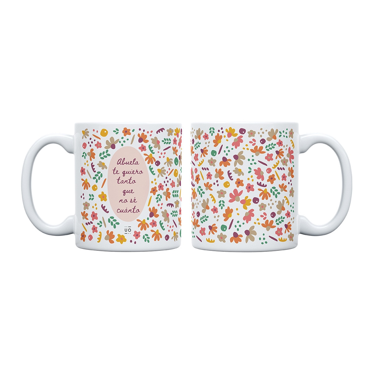 Taza UO "Abuela, te quiero tanto que no sé cuánto" 1