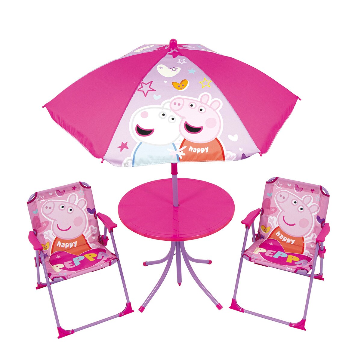 Set camping 4pc peppa pig Rosa-1