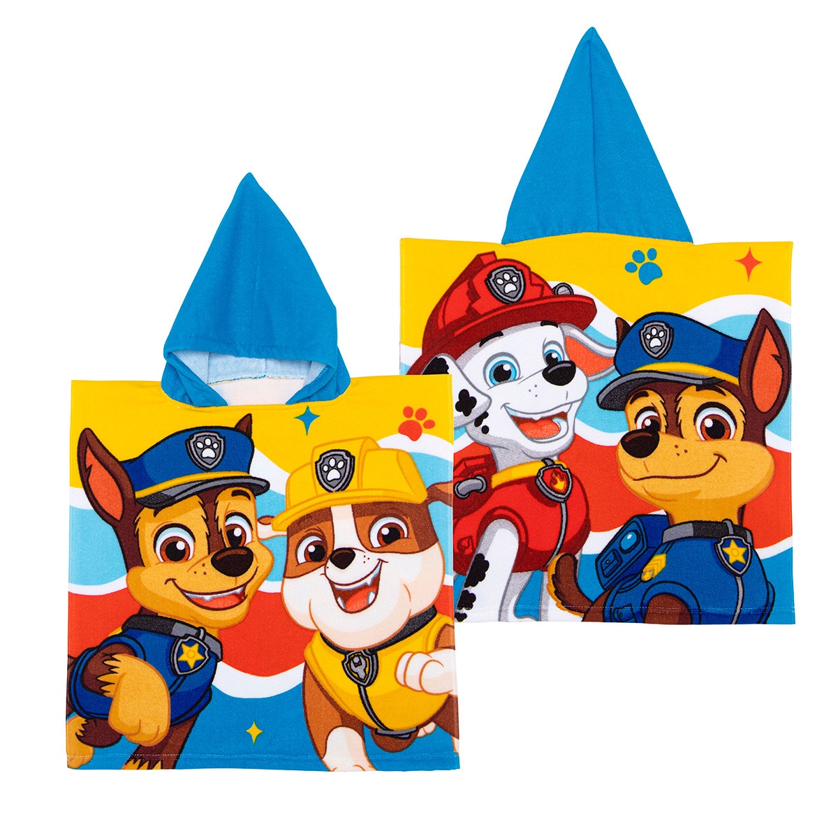 Imagen 0 de Poncho microfibra paw patrol
