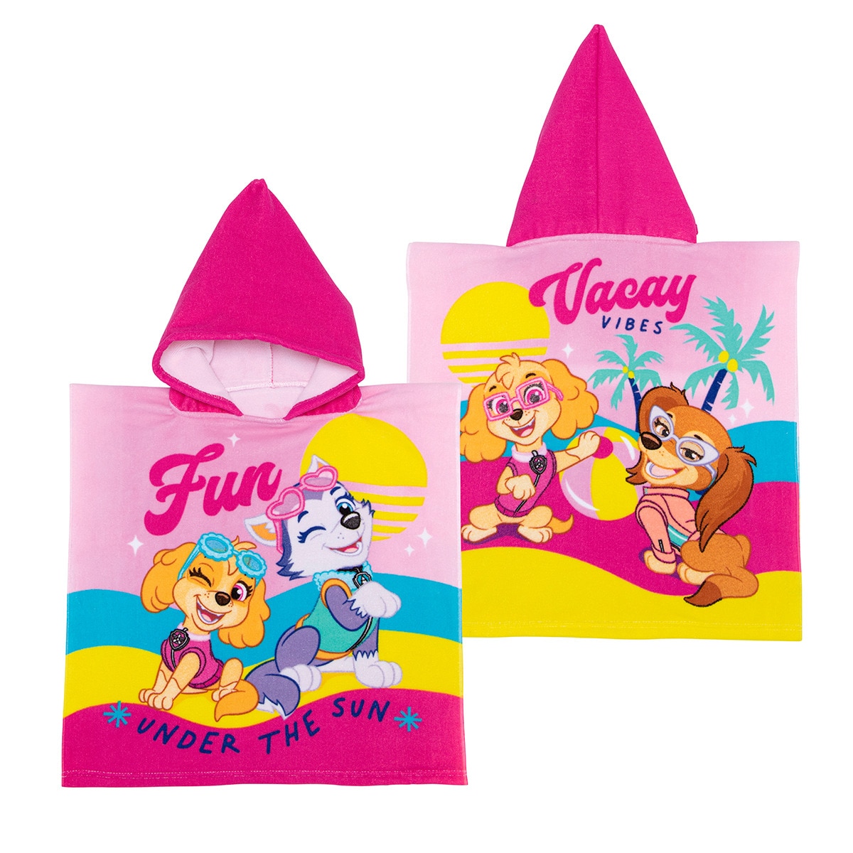 Imagen 0 de Poncho microfibra paw patrol