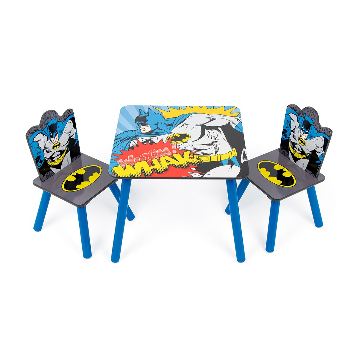Imagen 0 de Set mesa + 2 sillas batman