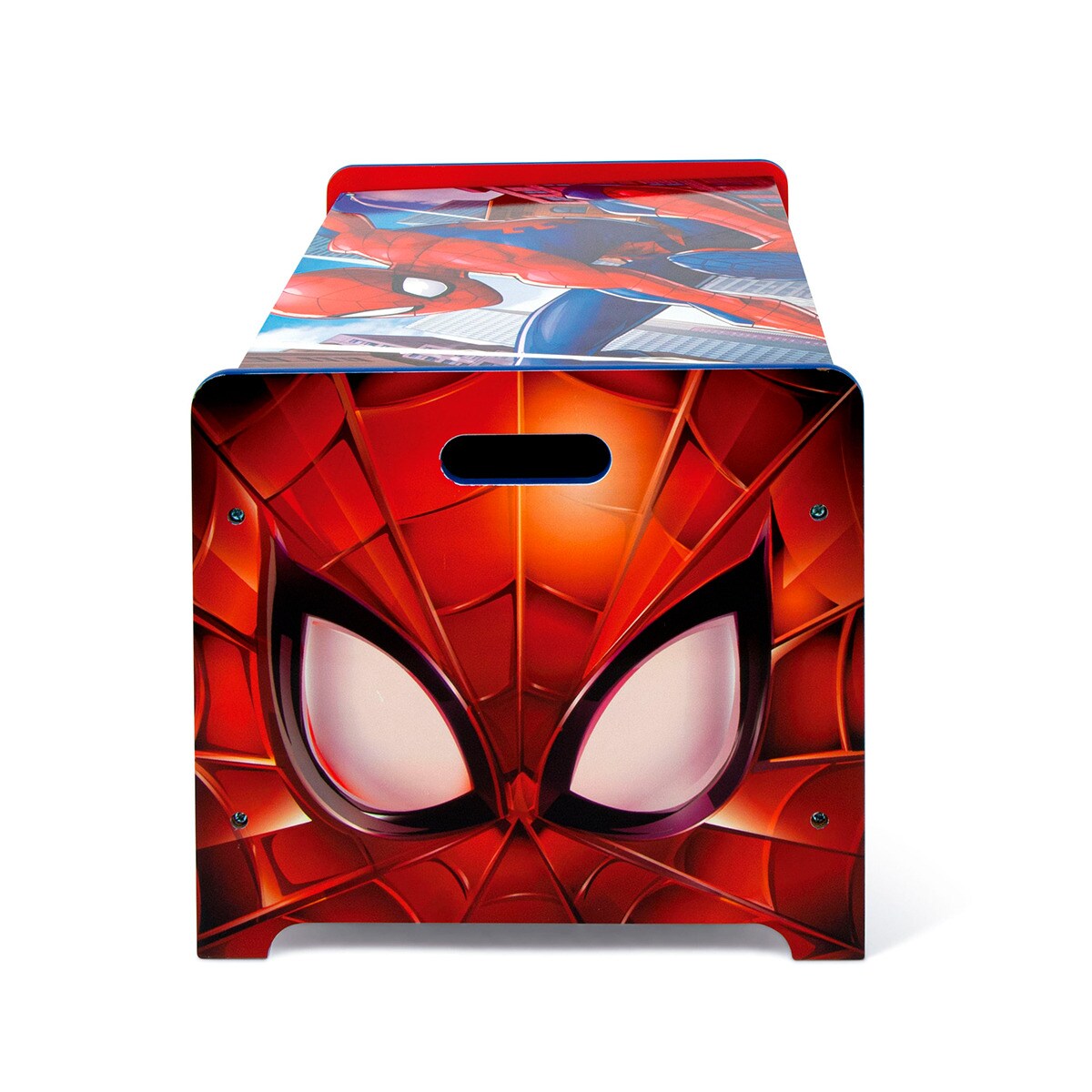 Juguetero madera spider-man Multicolor-6