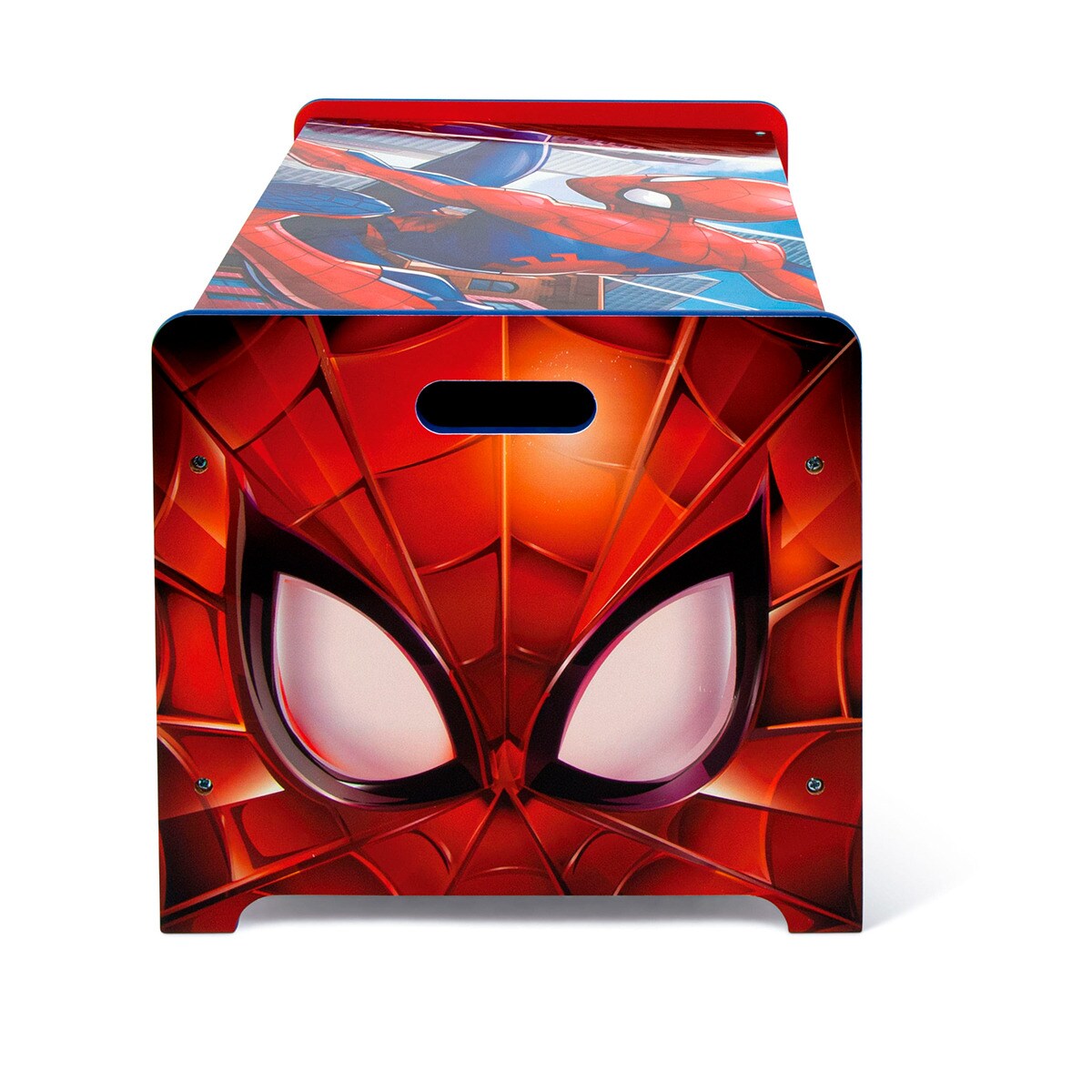Juguetero madera spider-man Multicolor-5