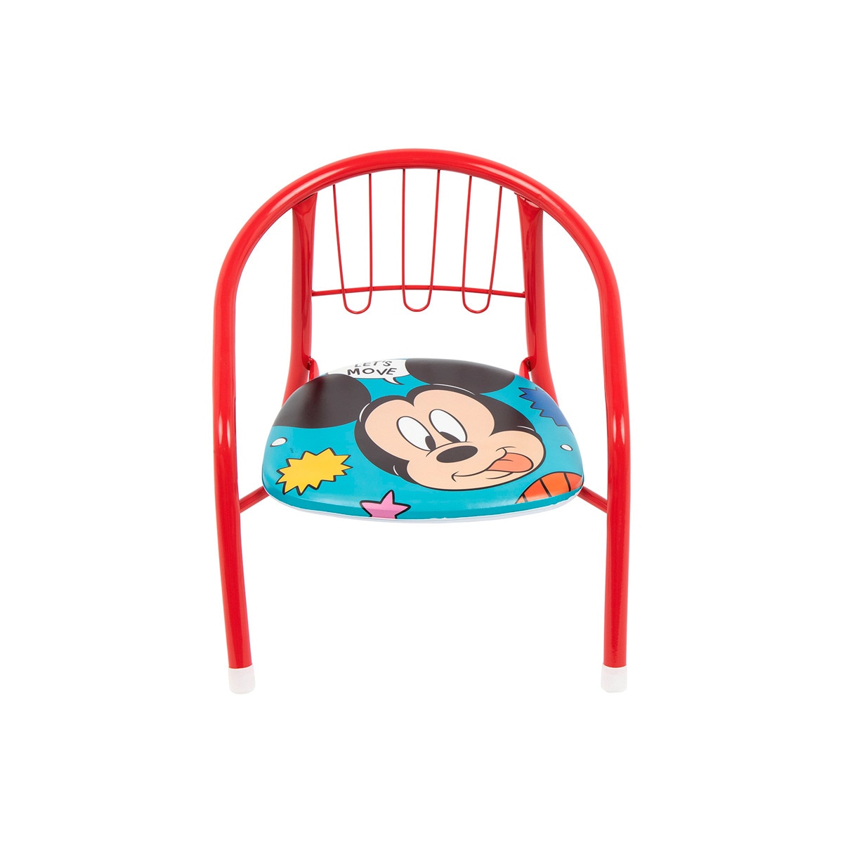 Silla metal mickey mouse Multicolor-1