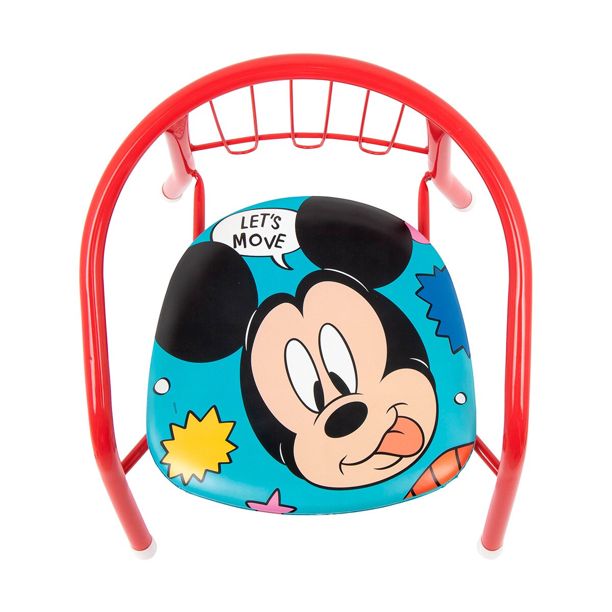 Silla metal mickey mouse Multicolor-4