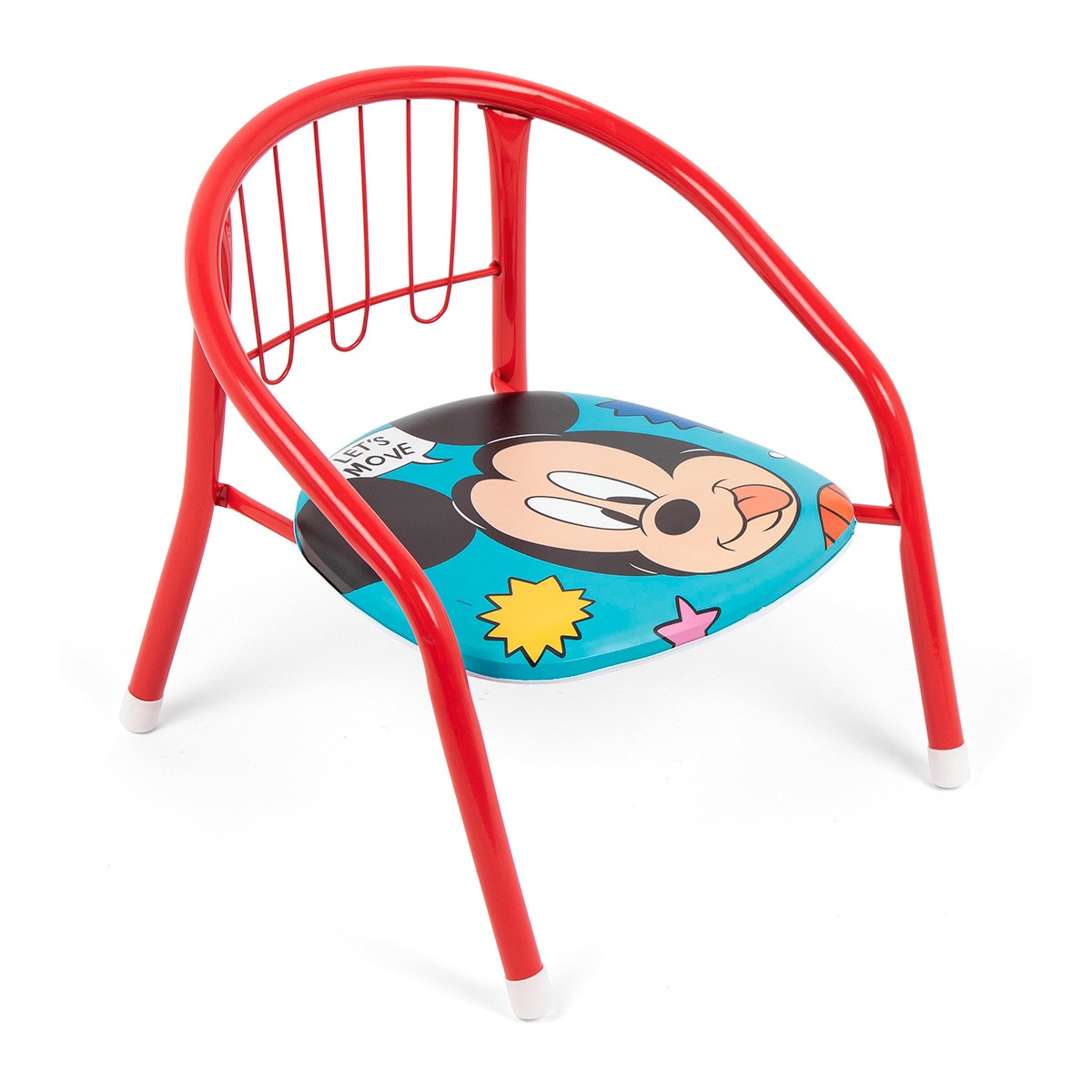 Silla metal mickey mouse Multicolor-2