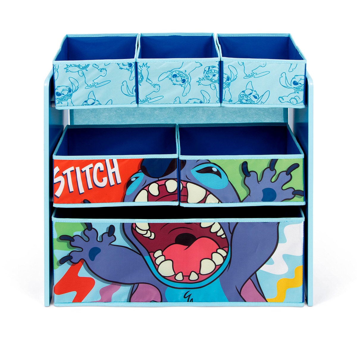Imagen 0 de Organizador madera 6 cubetas stitch