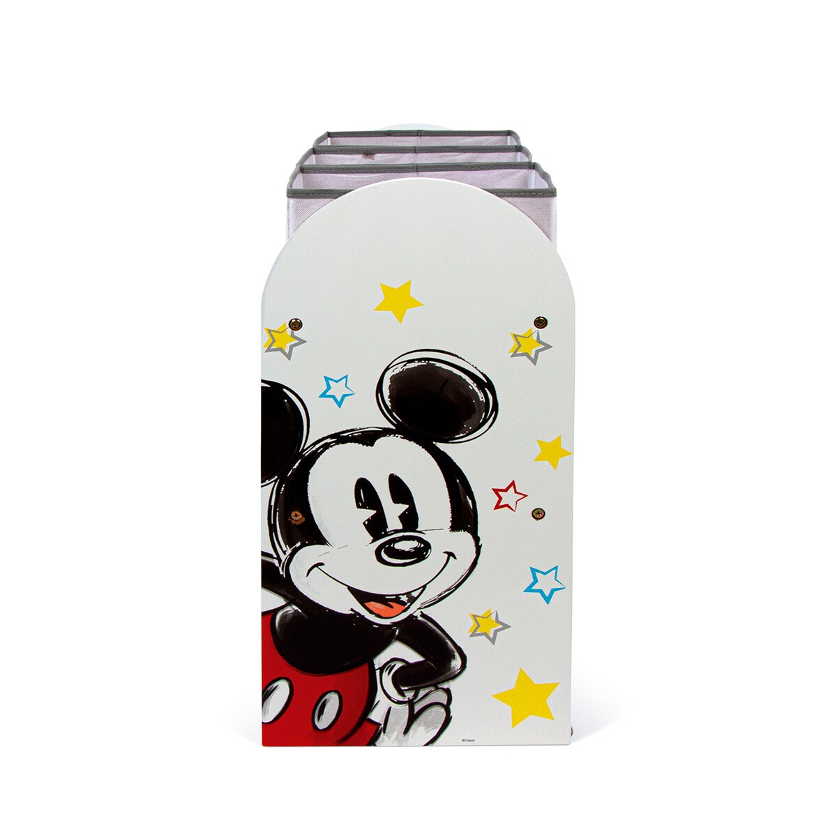Organizador 6cubetas madera mickey classic Blanco-5