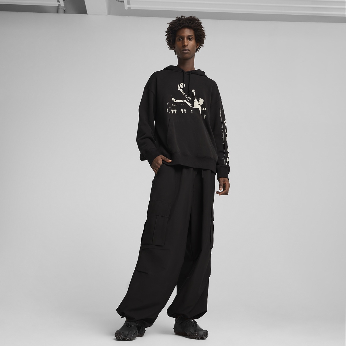 Sapatilhas Casual Unissexo Mostro OG Preto-8