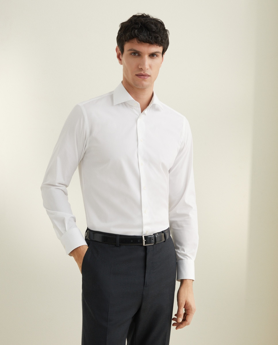 Imagem 0 de Camisa Formal Lisa Fácil de Engomar