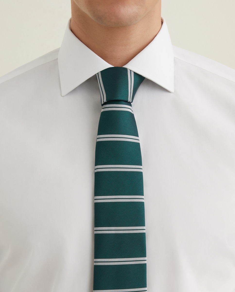 Camisa Formal Lisa Fácil de Engomar Branco-6
