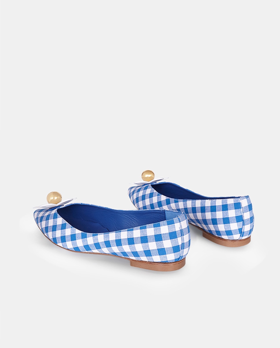 Sabrinas Daisy com Flor Azul-cobalto-3