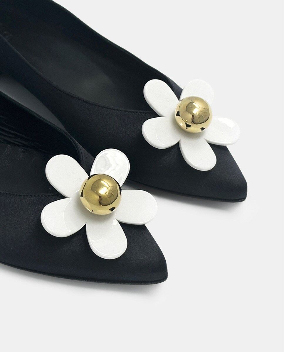 Sabrinas Daisy com Flor Preto-5