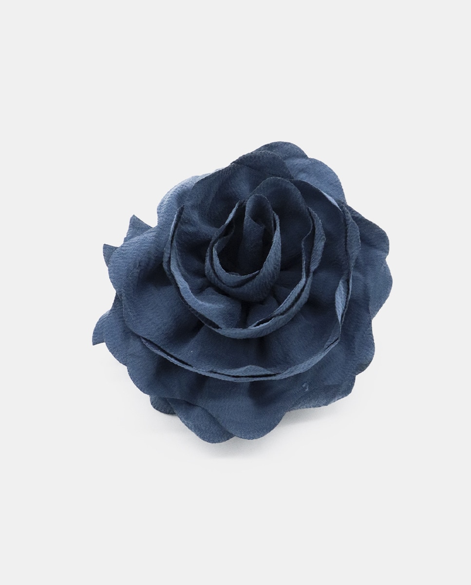 Mola de Flor - Azul Azul-3